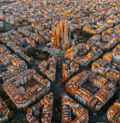 Barcelona background image