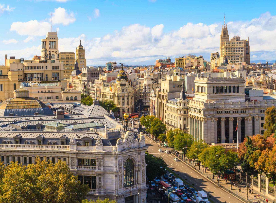 Madrid background image
